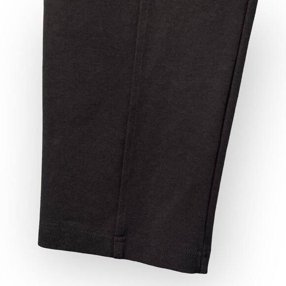 Talbots Ankle Pants Women Size L Black Stretch Pull-On Ponte Career Workwear - Picture 4 of 11